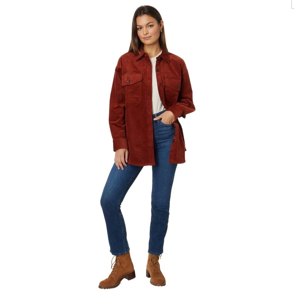 NWT Madewell Corduroy Twill Oversized Shirt-Jacket (Size M)